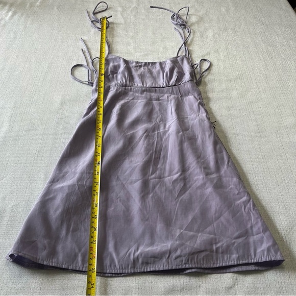 Revolve Superdown Tanea Mini Dress Lavander Spaguetti Straps NWT Size XXS - Picture 6 of 11